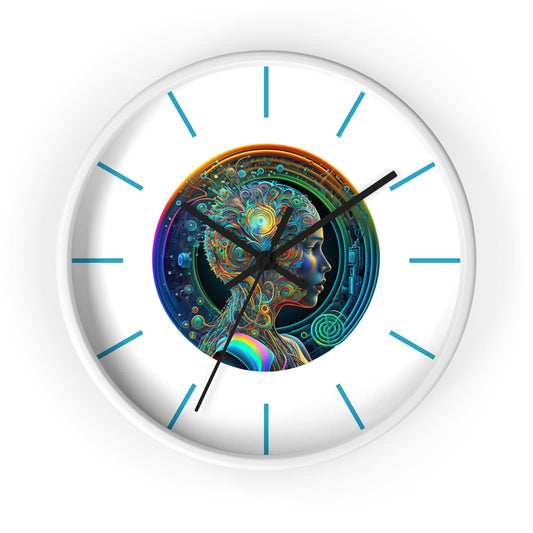 LGBTQWorldwide - ,,INTELLIGENT" Accessories, clock, Clocks, home, Home & Living, Home Decor, Indoor lgbtq Bekleidung Accessoires unisex Zubehör