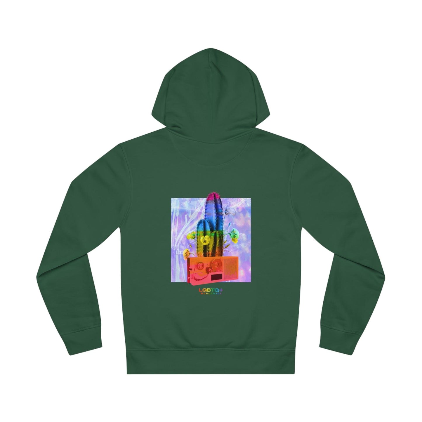 LGBTQWorldwide - ,,KAKTUS" Clothing, DTG, Eco-friendly, Hoodies, Men's Clothing, Recycled, Unisex, Vegan, Women's Clothing lgbtq Bekleidung Accessoires unisex Zubehör