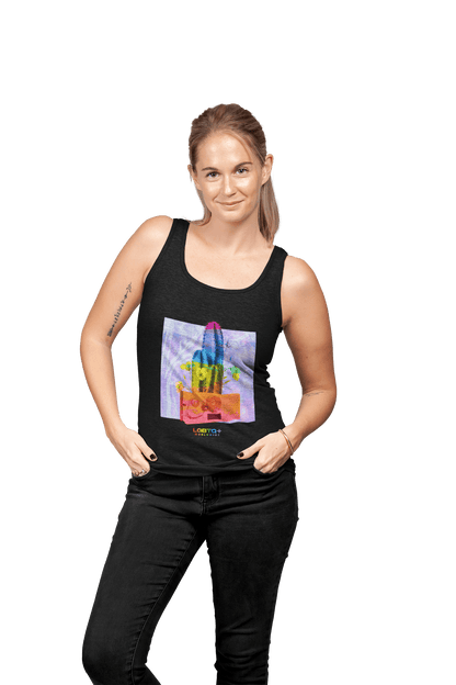 LGBTQWorldwide - ,,KAKTUS'' DTG, Eco-friendly, Men's Clothing, Neck Labels, Organic, Recycled, Slim fit, Sustainable, Tank Tops, Tanke, Vegan lgbtq Bekleidung Accessoires unisex Zubehör