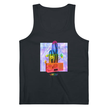 LGBTQWorldwide - ,,KAKTUS'' DTG, Eco-friendly, Men's Clothing, Neck Labels, Organic, Recycled, Slim fit, Sustainable, Tank Tops, Tanke, Vegan lgbtq Bekleidung Accessoires unisex Zubehör