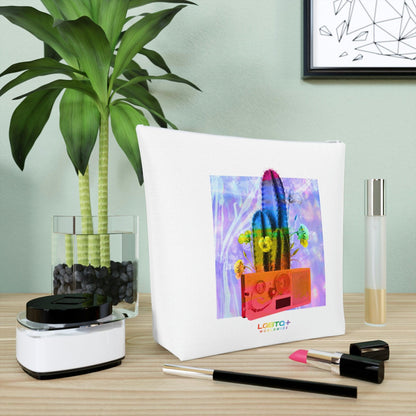 LGBTQWorldwide - ,,KAKTUS" Kosmetiktasche Accessories, all, All Over Print, AOP, bag, Cosmetics, Home, Pouches, Sublimation, Travel Accessories, With zipper lgbtq Bekleidung Accessoires unisex Zubehör