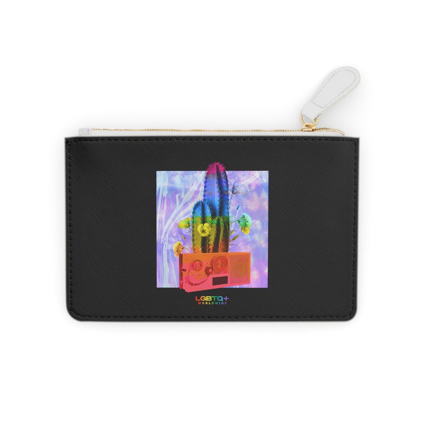 LGBTQWorldwide - ,,KAKTUS" Vegane Ledertasche Accessories, AOP, Assembled in the USA, Bags, Made in USA, mini bag, Vegan lgbtq Bekleidung Accessoires unisex Zubehör