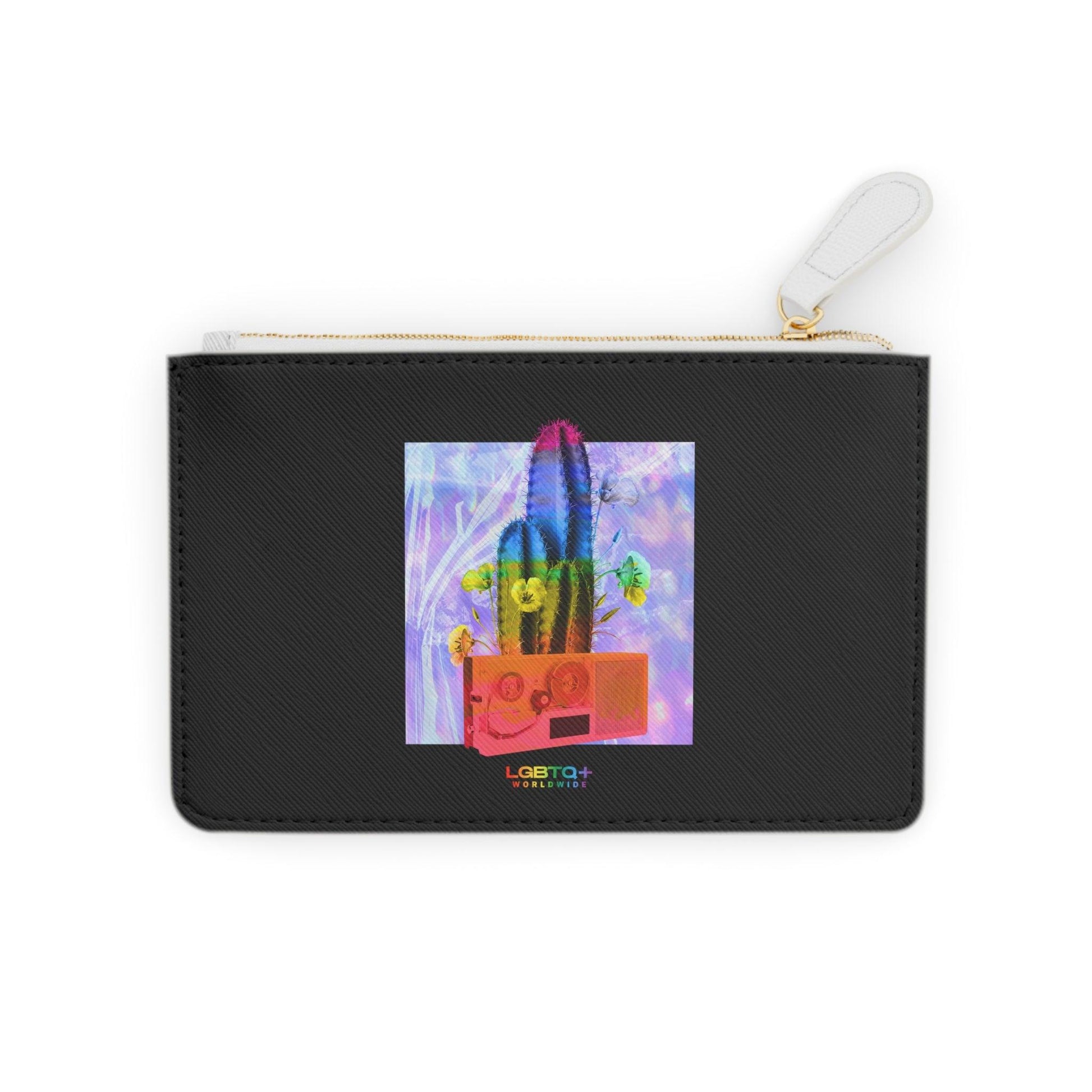 LGBTQWorldwide - ,,KAKTUS" Vegane Ledertasche Accessories, AOP, Assembled in the USA, Bags, Made in USA, mini bag, Vegan lgbtq Bekleidung Accessoires unisex Zubehör