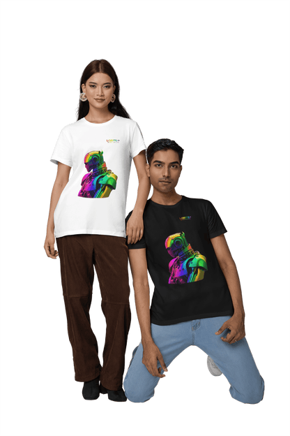 LGBTQWorldwide - ,,KI ROBOTER" ai, Cotton, Crew neck, DTG, Eco-friendly, Men's Clothing, Organic, Recycled, Regular fit, Sustainable, T-shirts, Unisex, Valentine's Day Picks, Vegan, Women's Clothing lgbtq Bekleidung Accessoires unisex Zubehör