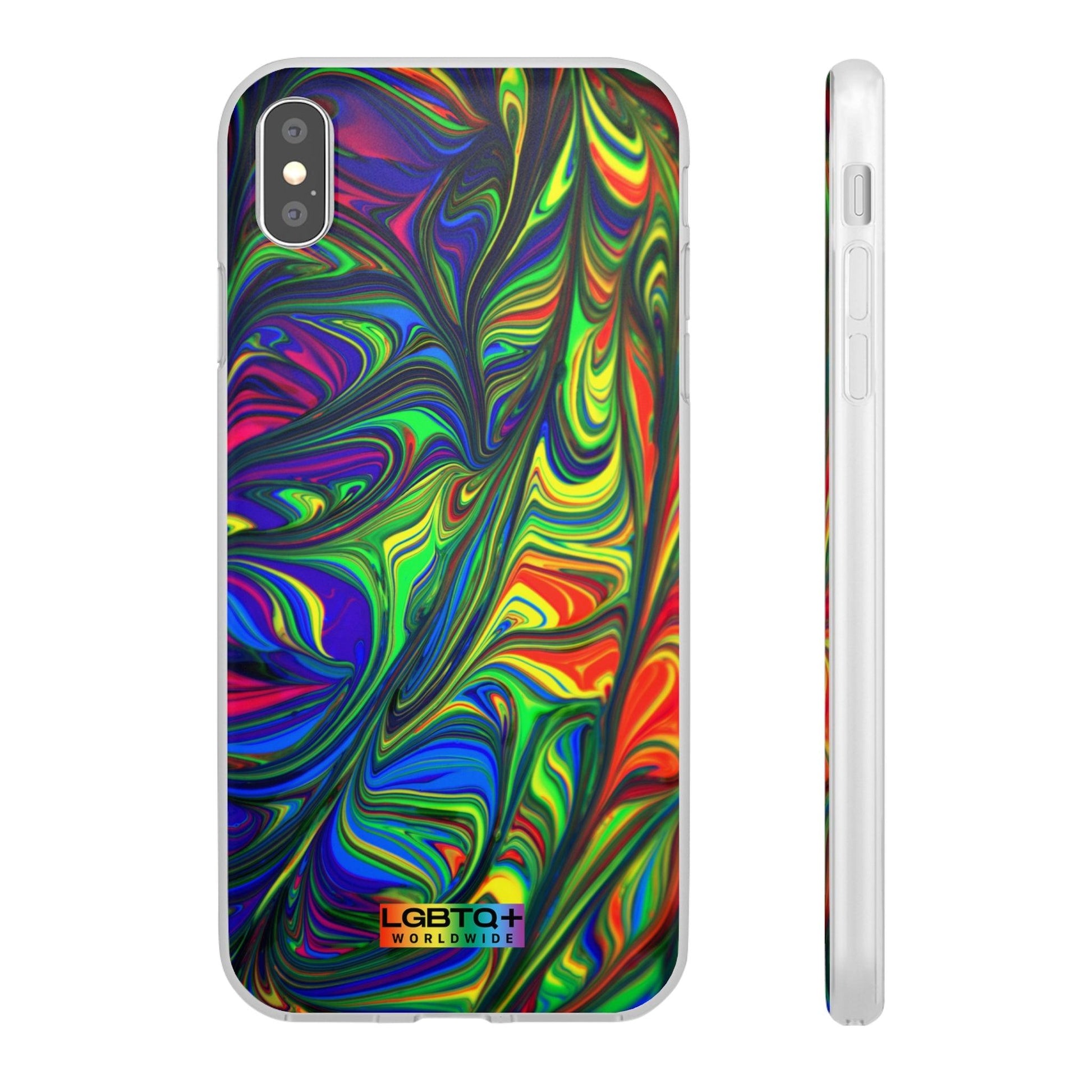 LGBTQWorldwide - ,,KUNST" Flexible Handyhülle Accessories, Case, iPhone, iPhone Cases, Phone accessory, Phone Cases, Samsung Cases, silikon, Valentine's Day promotion lgbtq Bekleidung Accessoires unisex Zubehör