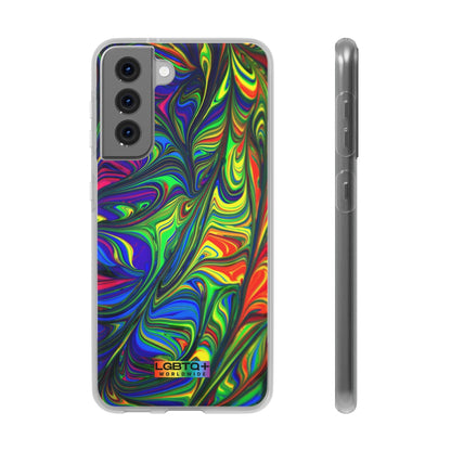 LGBTQWorldwide - ,,KUNST" Flexible Handyhülle Accessories, Case, iPhone, iPhone Cases, Phone accessory, Phone Cases, Samsung Cases, silikon, Valentine's Day promotion lgbtq Bekleidung Accessoires unisex Zubehör