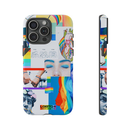 LGBTQWorldwide - ,,LEBEN"Doppelgehäuse Handyhülle Accessories, Glossy, iPhone Cases, Matte, Phone accessory, Phone Cases, Samsung Cases, Thermo, Valentine's Day Picks lgbtq Bekleidung Accessoires unisex Zubehör