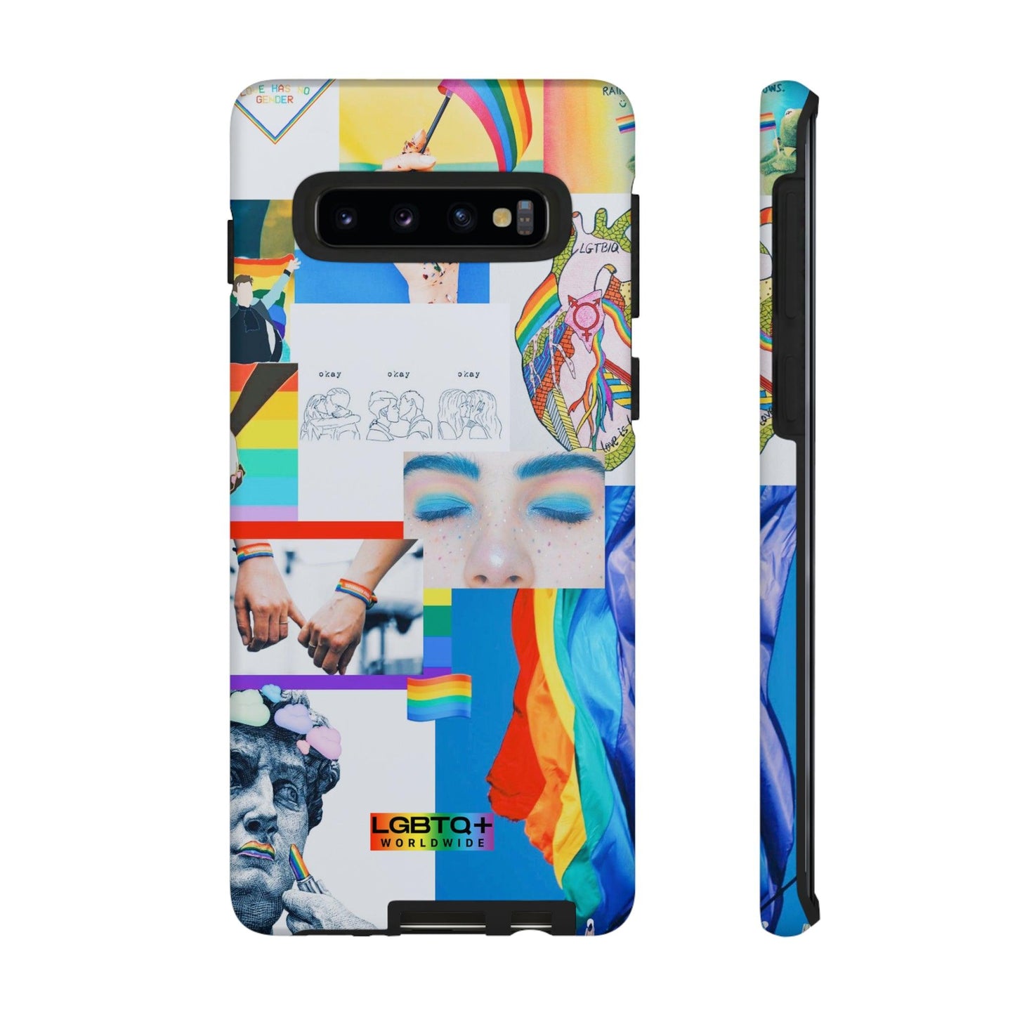 LGBTQWorldwide - ,,LEBEN"Doppelgehäuse Handyhülle Accessories, Glossy, iPhone Cases, Matte, Phone accessory, Phone Cases, Samsung Cases, Thermo, Valentine's Day Picks lgbtq Bekleidung Accessoires unisex Zubehör