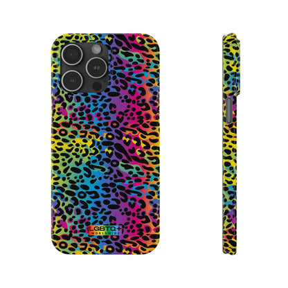 LGBTQWorldwide - ,,LEOPARD" Handyhülle Accessories, Back-to-School, card, Glossy, iPhone, iPhone Cases, Phone accessory, Phone Cases, Samsung Cases, Slim lgbtq Bekleidung Accessoires unisex Zubehör