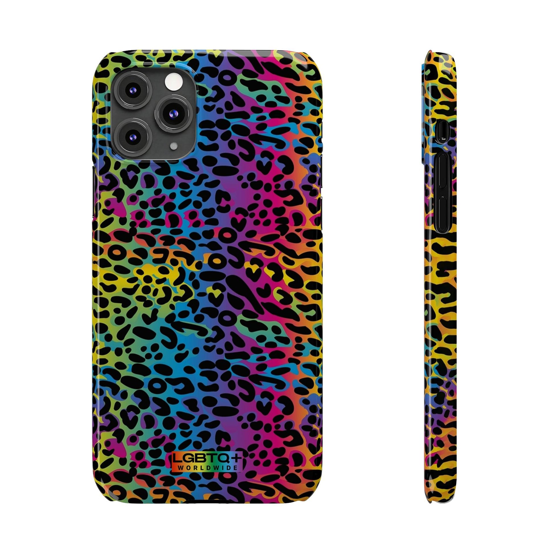 LGBTQWorldwide - ,,LEOPARD" Handyhülle Accessories, Back-to-School, card, Glossy, iPhone, iPhone Cases, Phone accessory, Phone Cases, Samsung Cases, Slim lgbtq Bekleidung Accessoires unisex Zubehör