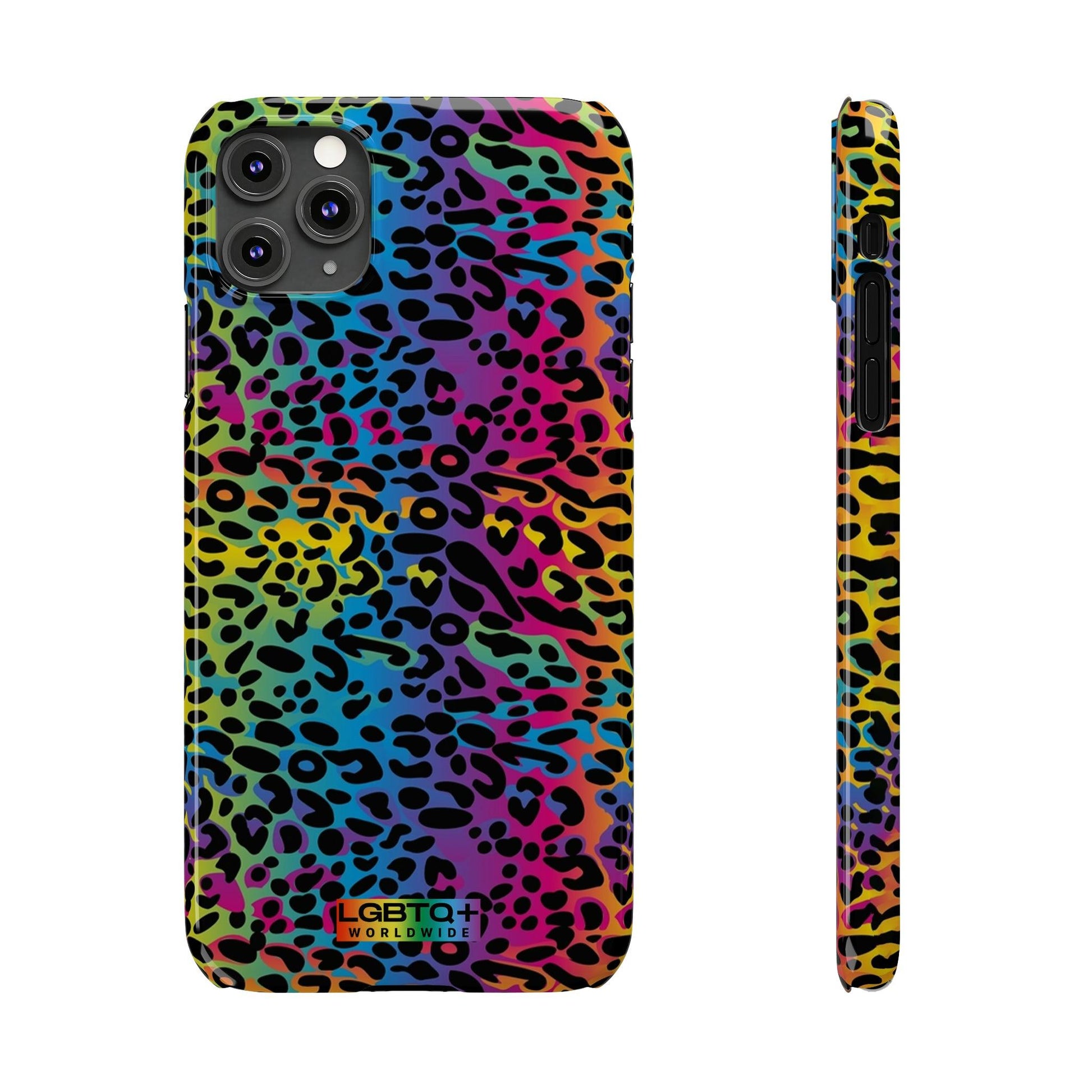 LGBTQWorldwide - ,,LEOPARD" Handyhülle Accessories, Back-to-School, card, Glossy, iPhone, iPhone Cases, Phone accessory, Phone Cases, Samsung Cases, Slim lgbtq Bekleidung Accessoires unisex Zubehör