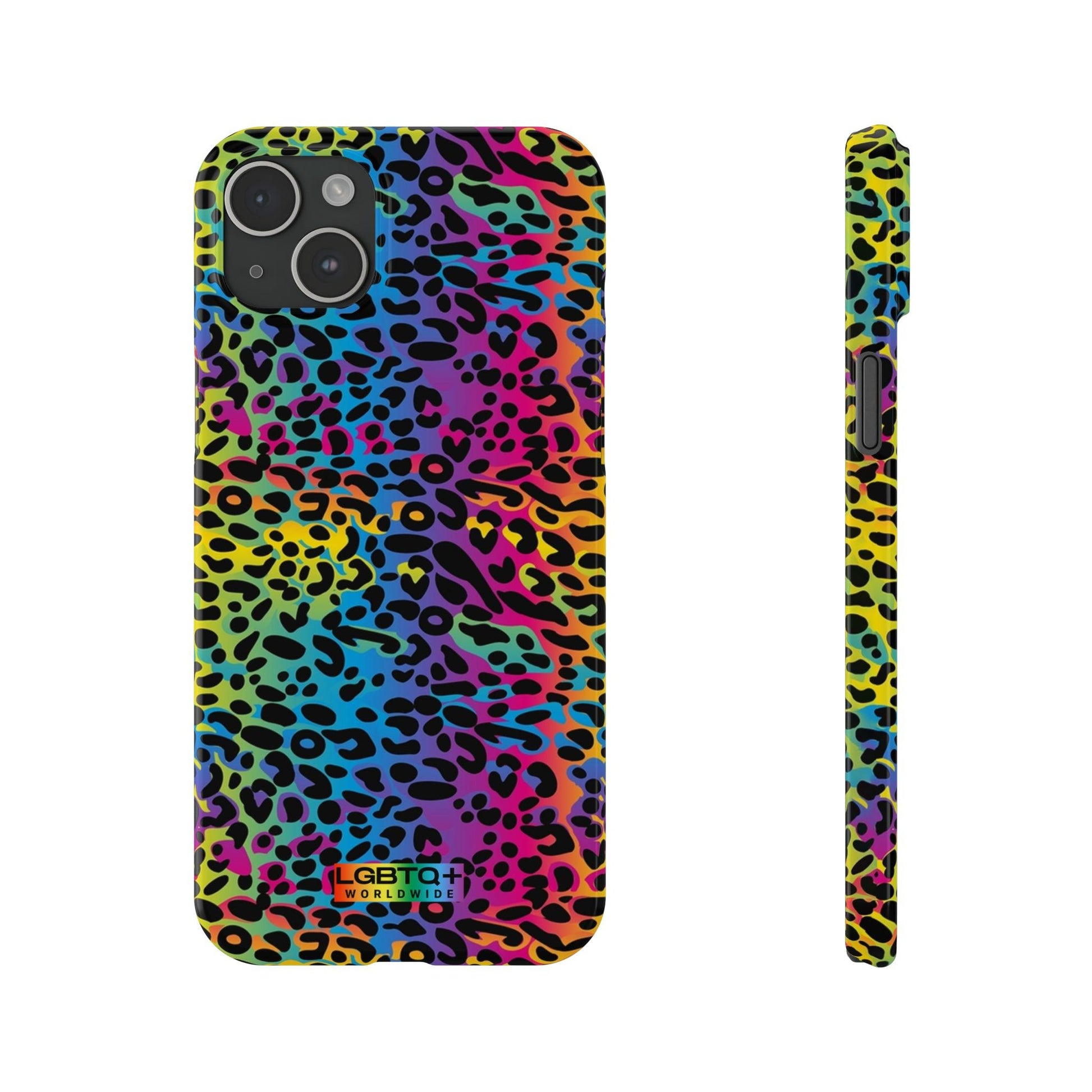 LGBTQWorldwide - ,,LEOPARD" Handyhülle Accessories, Back-to-School, card, Glossy, iPhone, iPhone Cases, Phone accessory, Phone Cases, Samsung Cases, Slim lgbtq Bekleidung Accessoires unisex Zubehör