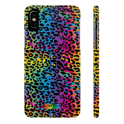 LGBTQWorldwide - ,,LEOPARD" Handyhülle Accessories, Back-to-School, card, Glossy, iPhone, iPhone Cases, Phone accessory, Phone Cases, Samsung Cases, Slim lgbtq Bekleidung Accessoires unisex Zubehör