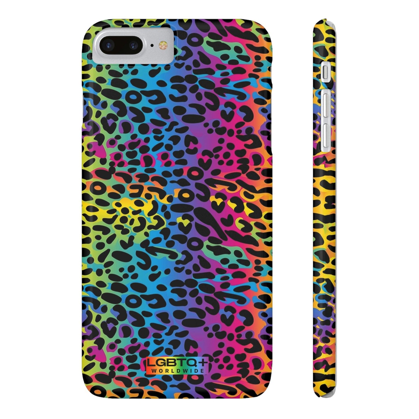 LGBTQWorldwide - ,,LEOPARD" Handyhülle Accessories, Back-to-School, card, Glossy, iPhone, iPhone Cases, Phone accessory, Phone Cases, Samsung Cases, Slim lgbtq Bekleidung Accessoires unisex Zubehör