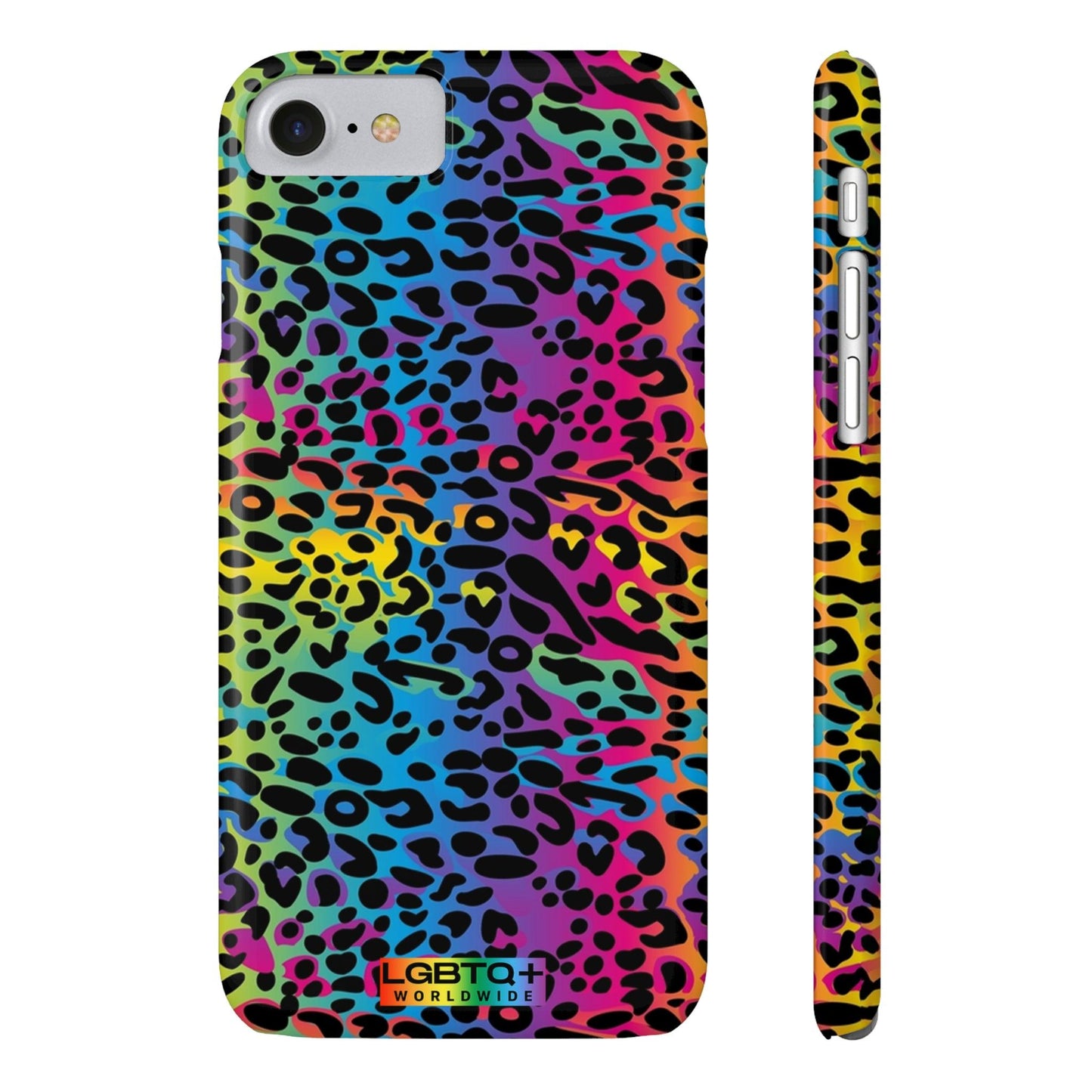 LGBTQWorldwide - ,,LEOPARD" Handyhülle Accessories, Back-to-School, card, Glossy, iPhone, iPhone Cases, Phone accessory, Phone Cases, Samsung Cases, Slim lgbtq Bekleidung Accessoires unisex Zubehör