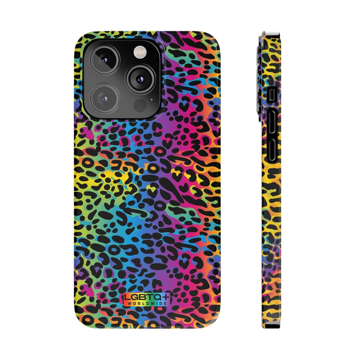 LGBTQWorldwide - ,,LEOPARD" Handyhülle Accessories, Back-to-School, card, Glossy, iPhone, iPhone Cases, Phone accessory, Phone Cases, Samsung Cases, Slim lgbtq Bekleidung Accessoires unisex Zubehör