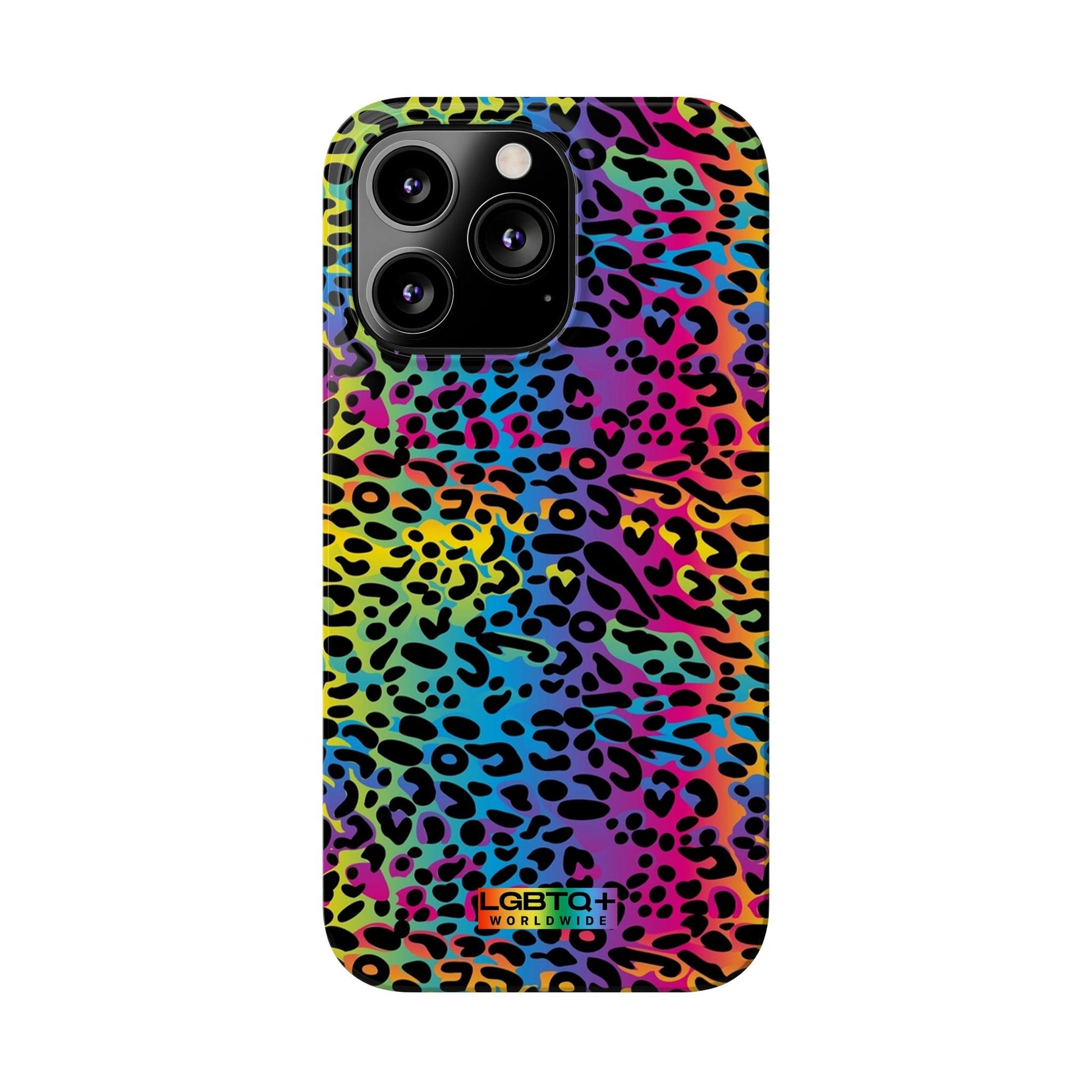 LGBTQWorldwide - ,,LEOPARD" Handyhülle Accessories, Back-to-School, card, Glossy, iPhone, iPhone Cases, Phone accessory, Phone Cases, Samsung Cases, Slim lgbtq Bekleidung Accessoires unisex Zubehör