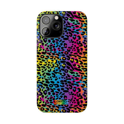 LGBTQWorldwide - ,,LEOPARD" Handyhülle Accessories, Back-to-School, card, Glossy, iPhone, iPhone Cases, Phone accessory, Phone Cases, Samsung Cases, Slim lgbtq Bekleidung Accessoires unisex Zubehör