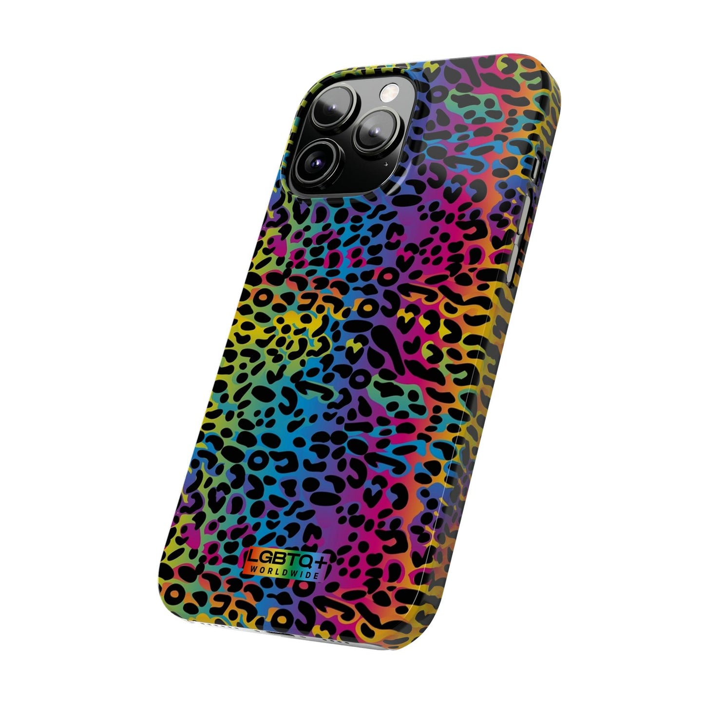 LGBTQWorldwide - ,,LEOPARD" Handyhülle Accessories, Back-to-School, card, Glossy, iPhone, iPhone Cases, Phone accessory, Phone Cases, Samsung Cases, Slim lgbtq Bekleidung Accessoires unisex Zubehör