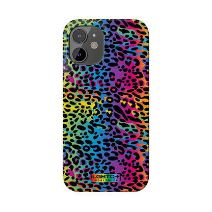 LGBTQWorldwide - ,,LEOPARD" Handyhülle Accessories, Back-to-School, card, Glossy, iPhone, iPhone Cases, Phone accessory, Phone Cases, Samsung Cases, Slim lgbtq Bekleidung Accessoires unisex Zubehör