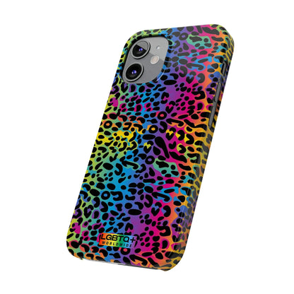 LGBTQWorldwide - ,,LEOPARD" Handyhülle Accessories, Back-to-School, card, Glossy, iPhone, iPhone Cases, Phone accessory, Phone Cases, Samsung Cases, Slim lgbtq Bekleidung Accessoires unisex Zubehör