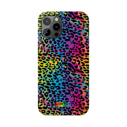 LGBTQWorldwide - ,,LEOPARD" Handyhülle Accessories, Back-to-School, card, Glossy, iPhone, iPhone Cases, Phone accessory, Phone Cases, Samsung Cases, Slim lgbtq Bekleidung Accessoires unisex Zubehör