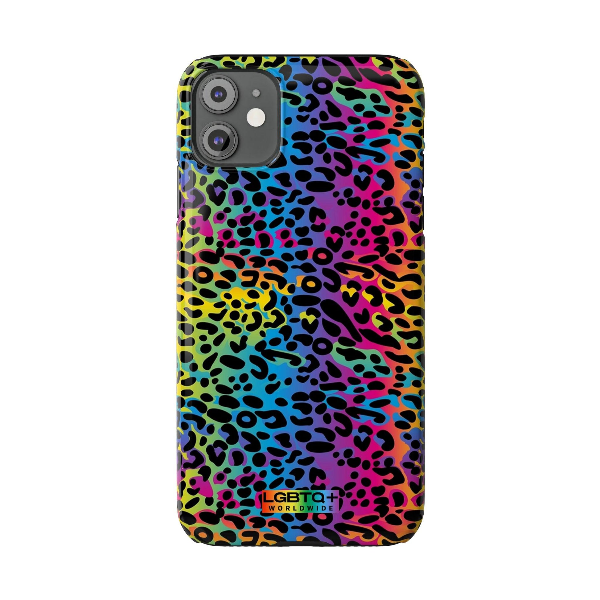 LGBTQWorldwide - ,,LEOPARD" Handyhülle Accessories, Back-to-School, card, Glossy, iPhone, iPhone Cases, Phone accessory, Phone Cases, Samsung Cases, Slim lgbtq Bekleidung Accessoires unisex Zubehör