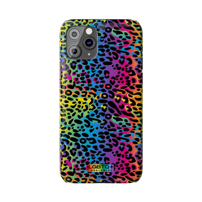 LGBTQWorldwide - ,,LEOPARD" Handyhülle Accessories, Back-to-School, card, Glossy, iPhone, iPhone Cases, Phone accessory, Phone Cases, Samsung Cases, Slim lgbtq Bekleidung Accessoires unisex Zubehör