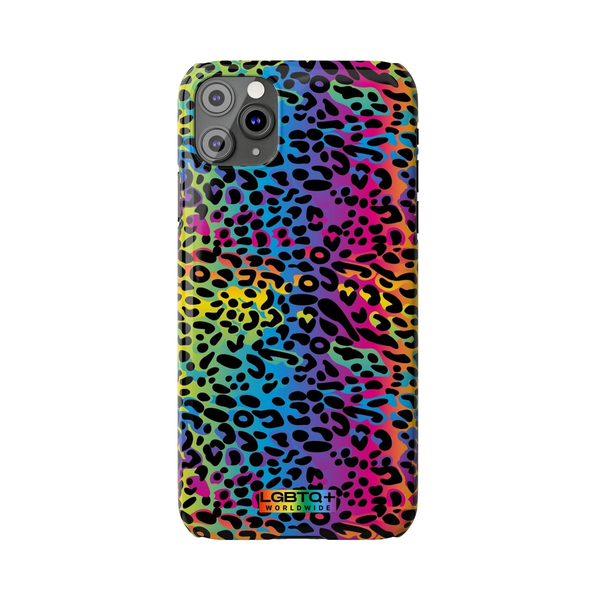 LGBTQWorldwide - ,,LEOPARD" Handyhülle Accessories, Back-to-School, card, Glossy, iPhone, iPhone Cases, Phone accessory, Phone Cases, Samsung Cases, Slim lgbtq Bekleidung Accessoires unisex Zubehör