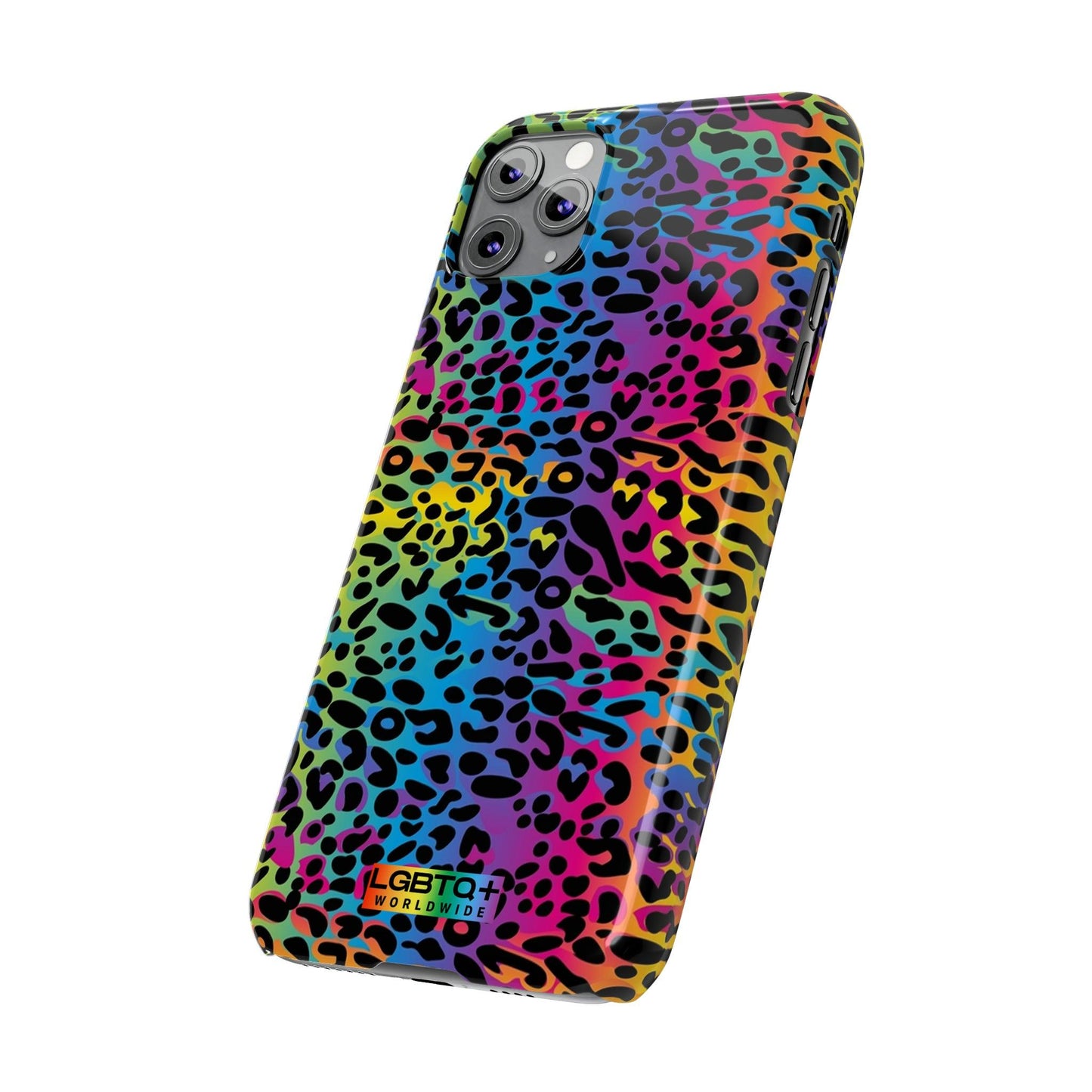 LGBTQWorldwide - ,,LEOPARD" Handyhülle Accessories, Back-to-School, card, Glossy, iPhone, iPhone Cases, Phone accessory, Phone Cases, Samsung Cases, Slim lgbtq Bekleidung Accessoires unisex Zubehör