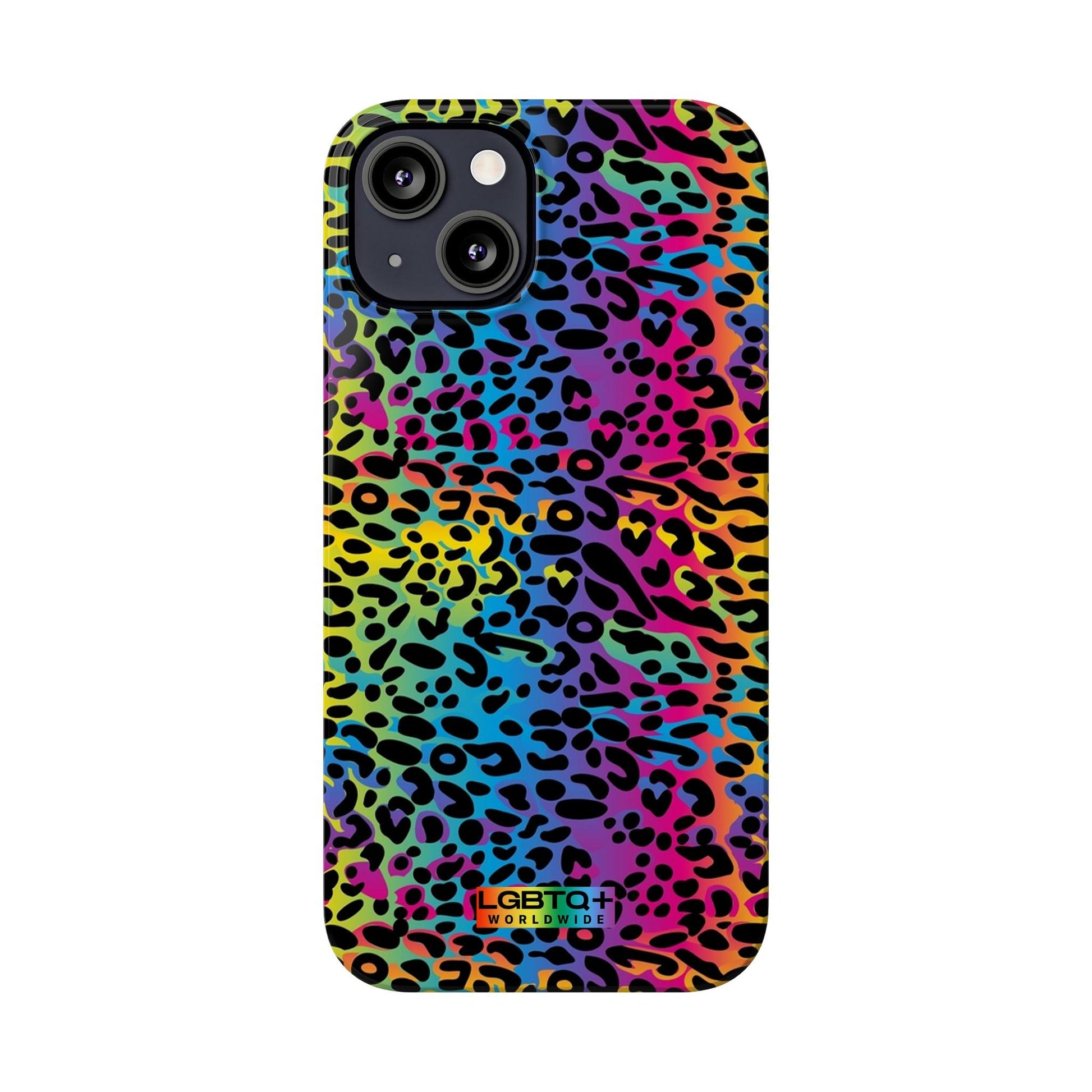 LGBTQWorldwide - ,,LEOPARD" Handyhülle Accessories, Back-to-School, card, Glossy, iPhone, iPhone Cases, Phone accessory, Phone Cases, Samsung Cases, Slim lgbtq Bekleidung Accessoires unisex Zubehör