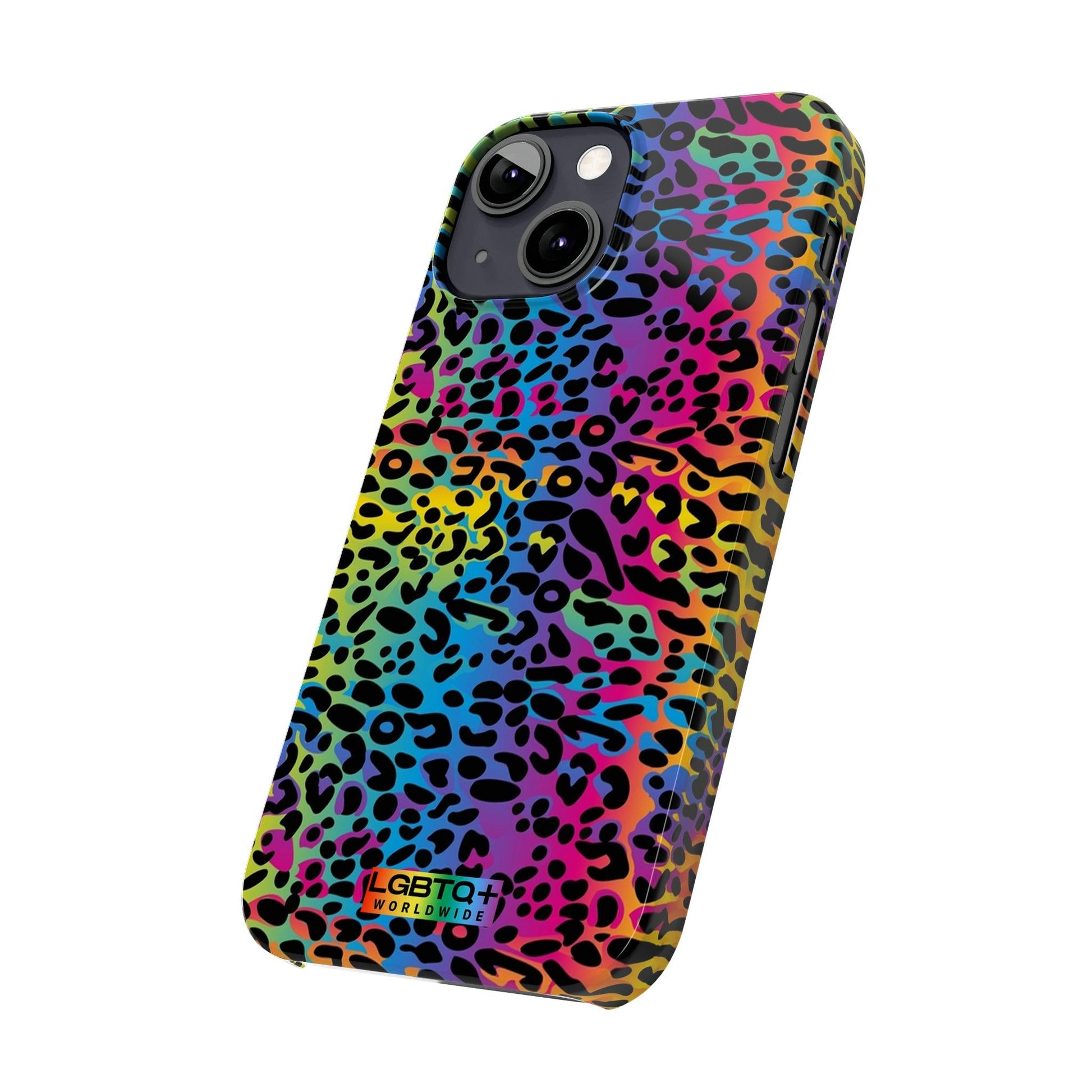 LGBTQWorldwide - ,,LEOPARD" Handyhülle Accessories, Back-to-School, card, Glossy, iPhone, iPhone Cases, Phone accessory, Phone Cases, Samsung Cases, Slim lgbtq Bekleidung Accessoires unisex Zubehör