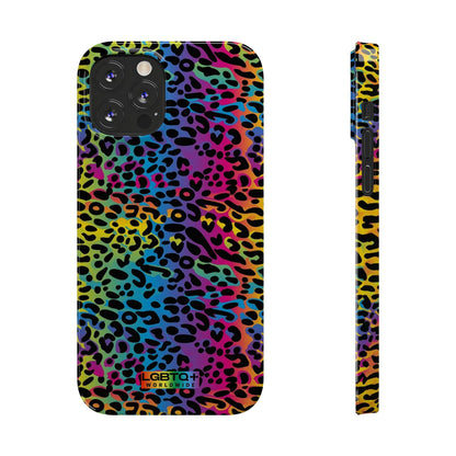 LGBTQWorldwide - ,,LEOPARD" Handyhülle Accessories, Back-to-School, card, Glossy, iPhone, iPhone Cases, Phone accessory, Phone Cases, Samsung Cases, Slim lgbtq Bekleidung Accessoires unisex Zubehör