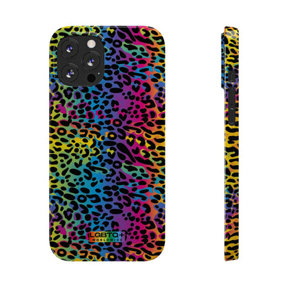 LGBTQWorldwide - ,,LEOPARD" Handyhülle Accessories, Back-to-School, card, Glossy, iPhone, iPhone Cases, Phone accessory, Phone Cases, Samsung Cases, Slim lgbtq Bekleidung Accessoires unisex Zubehör