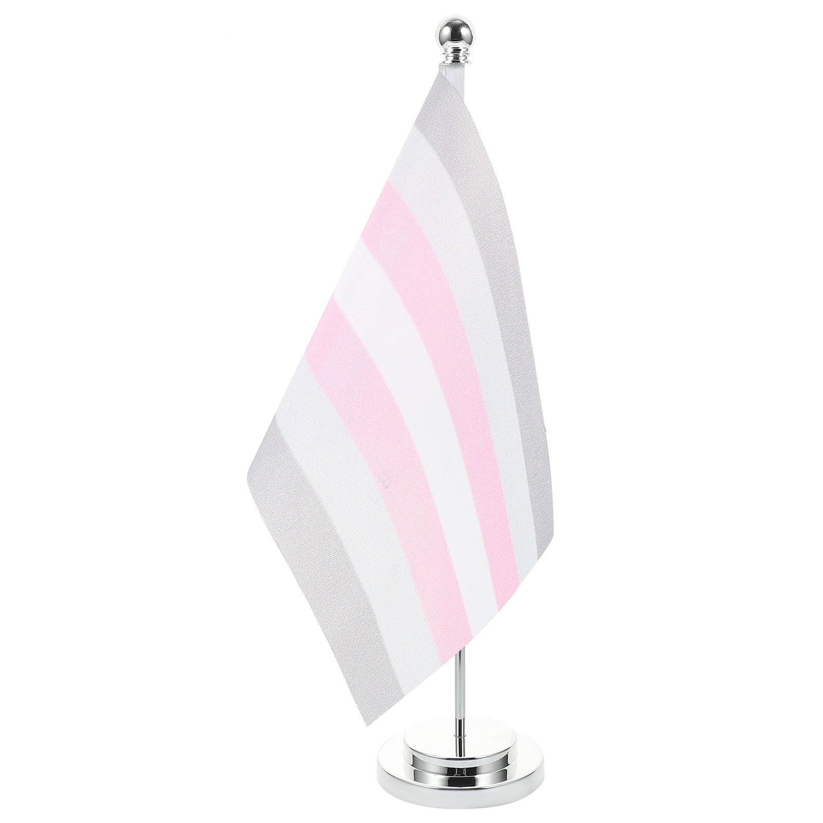 LGBTQWorldwide - LGBT Mini Regenbogen Tischflagge All, Home lgbtq Bekleidung Accessoires unisex Zubehör