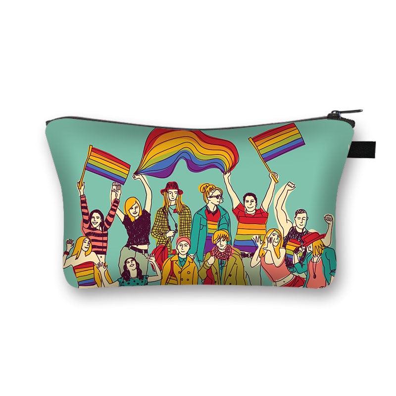 LGBTQWorldwide - LGBTQ Cosmetic Bag home lgbtq Bekleidung Accessoires unisex Zubehör