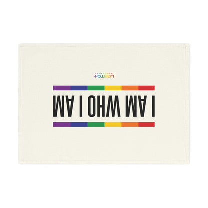 LGBTQWorldwide - LGBTQ+ PRIDE Baumwollhandtuch Accessories, Cotton, DTG, Eco-friendly, Home, Home & Living, Kitchen, Kitchen Accessories, Towel, Towels, Vegan lgbtq Bekleidung Accessoires unisex Zubehör