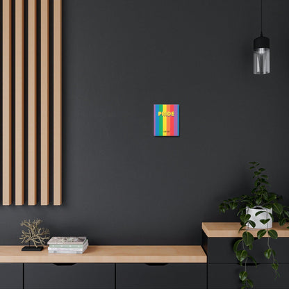 LGBTQWorldwide - LGBTQ Pride Lines Satin Canvas, Stretched All, Art & Wall Decor, Canvas, Hanging Hardware, Home & Living, Indoor, wall lgbtq Bekleidung Accessoires unisex Zubehör