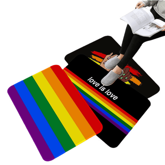 LGBTQWorldwide - LGBTQ Rainbow Floor Mat All, Home lgbtq Bekleidung Accessoires unisex Zubehör