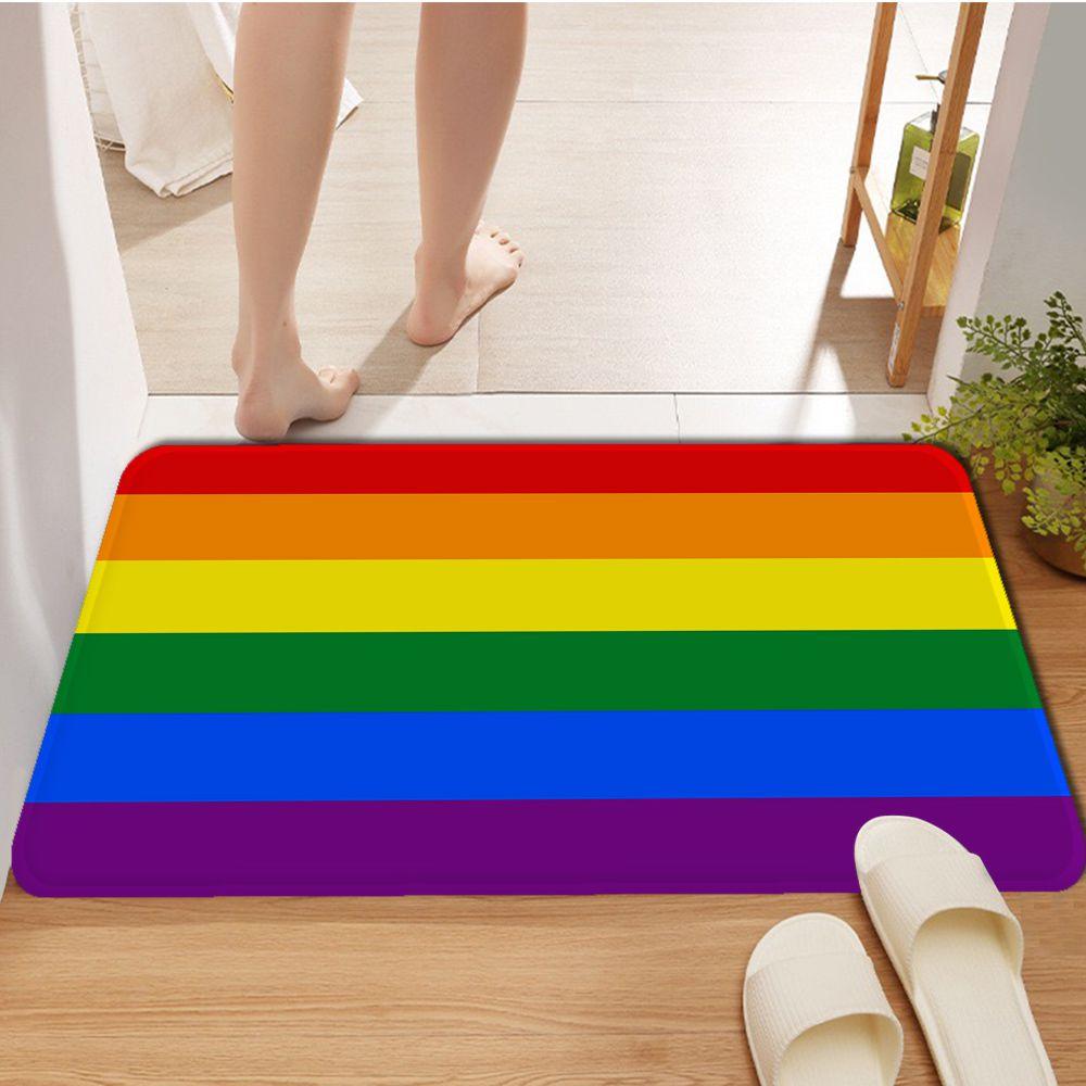 LGBTQWorldwide - LGBTQ Rainbow Floor Mat All, Home lgbtq Bekleidung Accessoires unisex Zubehör