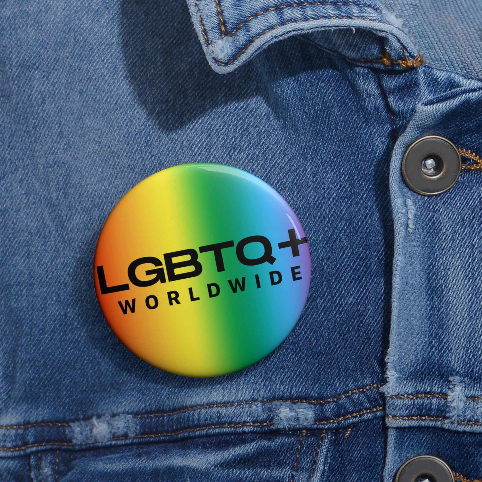 LGBTQWorldwide - LGBTQWorldwide Pin Buttons Accessories, All, Assembled in the USA, Fall Bestsellers, Glossy, Made in USA, Other, pin, Pins lgbtq Bekleidung Accessoires unisex Zubehör