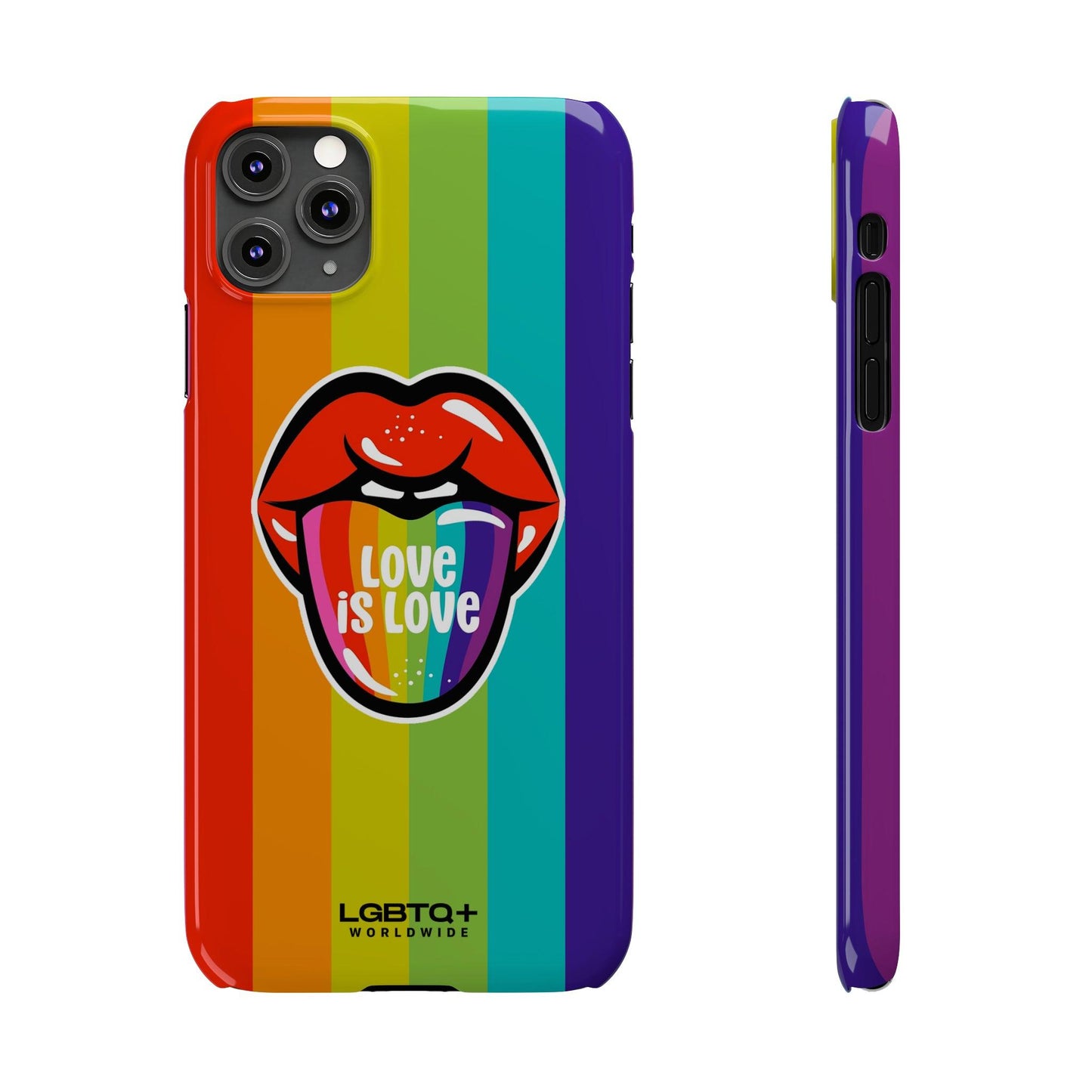 LGBTQWorldwide - ,,LIEBE" Handyhülle Accessories, Back-to-School, card, Glossy, iPhone, iPhone Cases, Phone accessory, Phone Cases, Samsung Cases, Slim lgbtq Bekleidung Accessoires unisex Zubehör