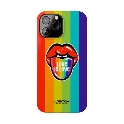 LGBTQWorldwide - ,,LIEBE" Handyhülle Accessories, Back-to-School, card, Glossy, iPhone, iPhone Cases, Phone accessory, Phone Cases, Samsung Cases, Slim lgbtq Bekleidung Accessoires unisex Zubehör