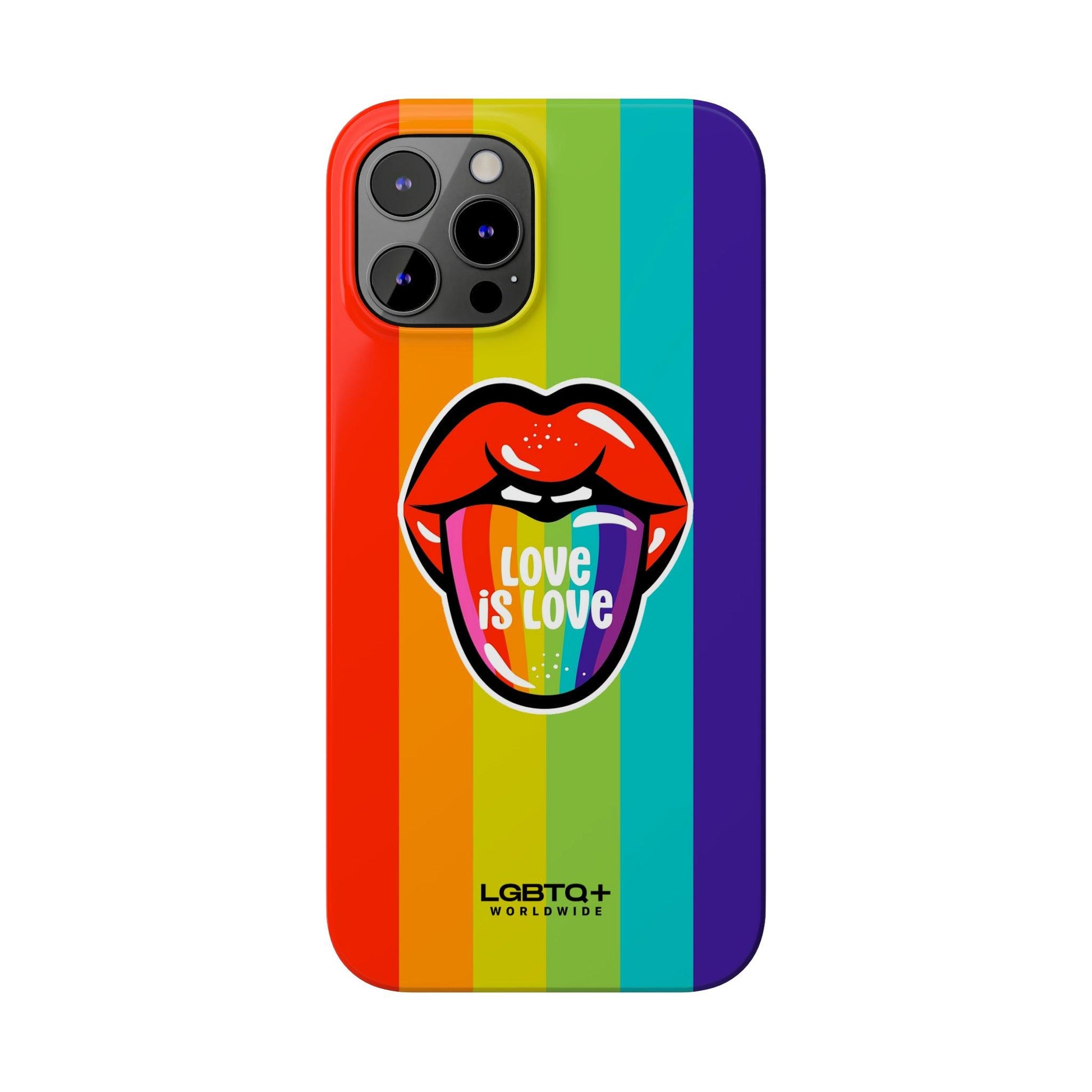 LGBTQWorldwide - ,,LIEBE" Handyhülle Accessories, Back-to-School, card, Glossy, iPhone, iPhone Cases, Phone accessory, Phone Cases, Samsung Cases, Slim lgbtq Bekleidung Accessoires unisex Zubehör