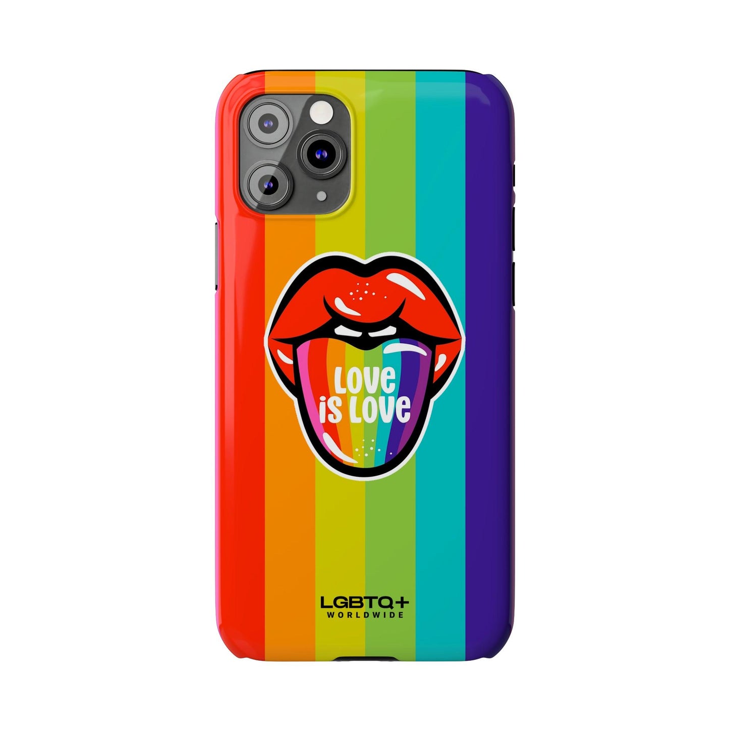 LGBTQWorldwide - ,,LIEBE" Handyhülle Accessories, Back-to-School, card, Glossy, iPhone, iPhone Cases, Phone accessory, Phone Cases, Samsung Cases, Slim lgbtq Bekleidung Accessoires unisex Zubehör