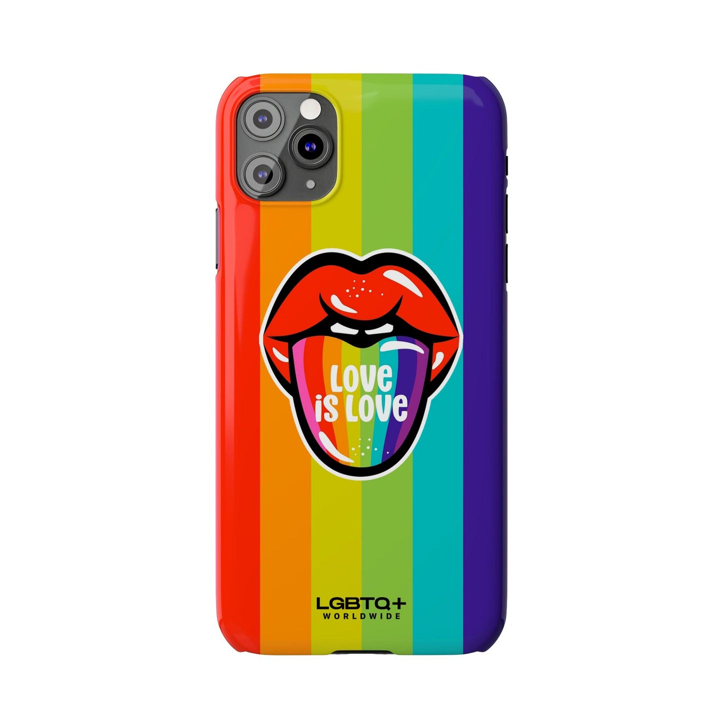 LGBTQWorldwide - ,,LIEBE" Handyhülle Accessories, Back-to-School, card, Glossy, iPhone, iPhone Cases, Phone accessory, Phone Cases, Samsung Cases, Slim lgbtq Bekleidung Accessoires unisex Zubehör