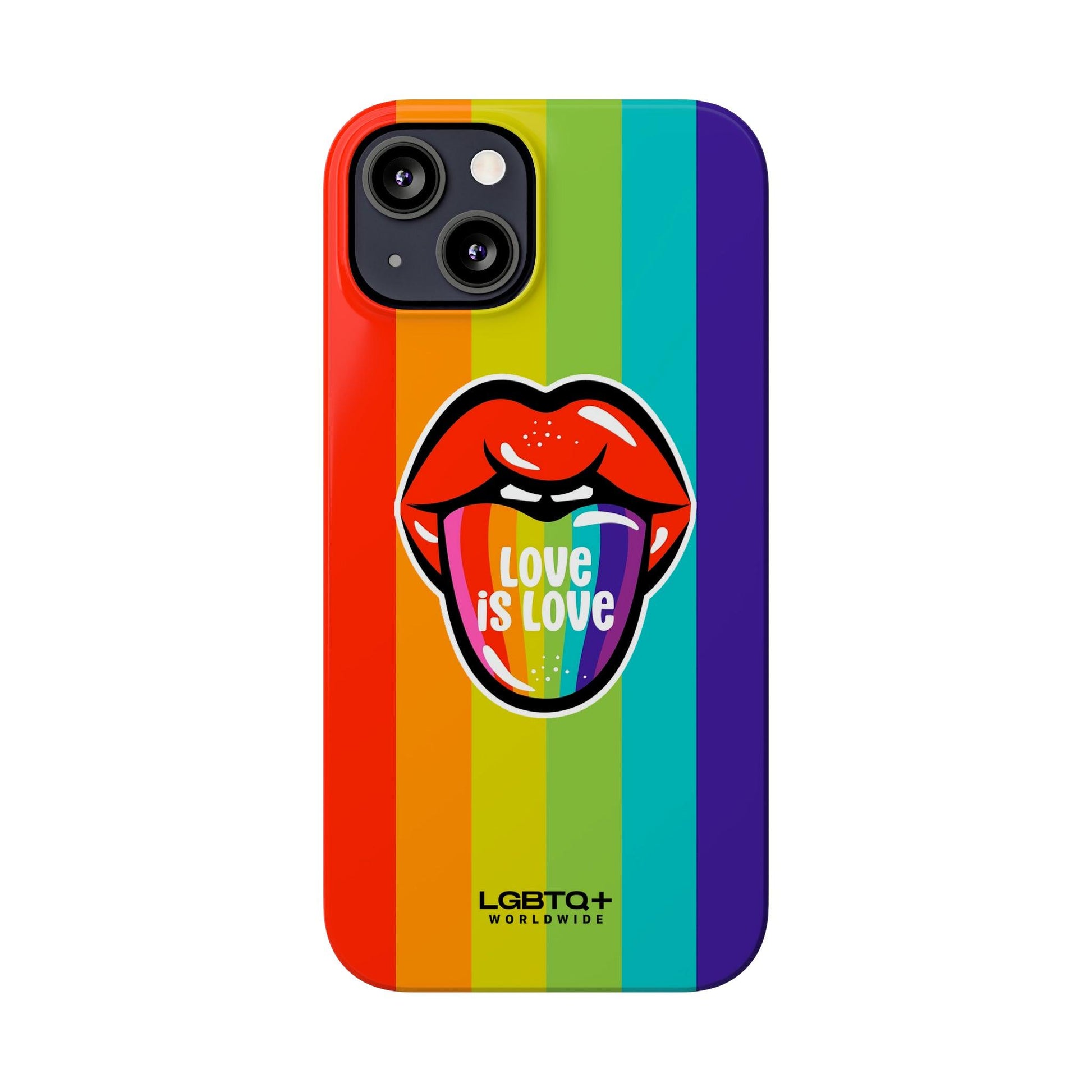 LGBTQWorldwide - ,,LIEBE" Handyhülle Accessories, Back-to-School, card, Glossy, iPhone, iPhone Cases, Phone accessory, Phone Cases, Samsung Cases, Slim lgbtq Bekleidung Accessoires unisex Zubehör