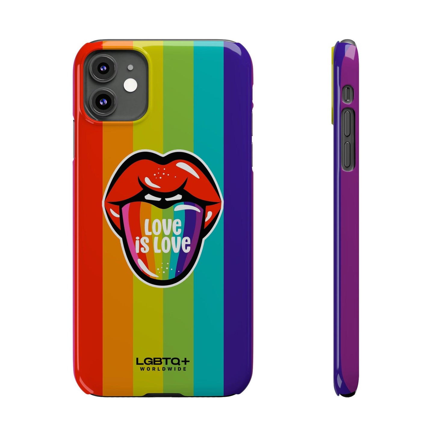 LGBTQWorldwide - ,,LIEBE" Handyhülle Accessories, Back-to-School, card, Glossy, iPhone, iPhone Cases, Phone accessory, Phone Cases, Samsung Cases, Slim lgbtq Bekleidung Accessoires unisex Zubehör