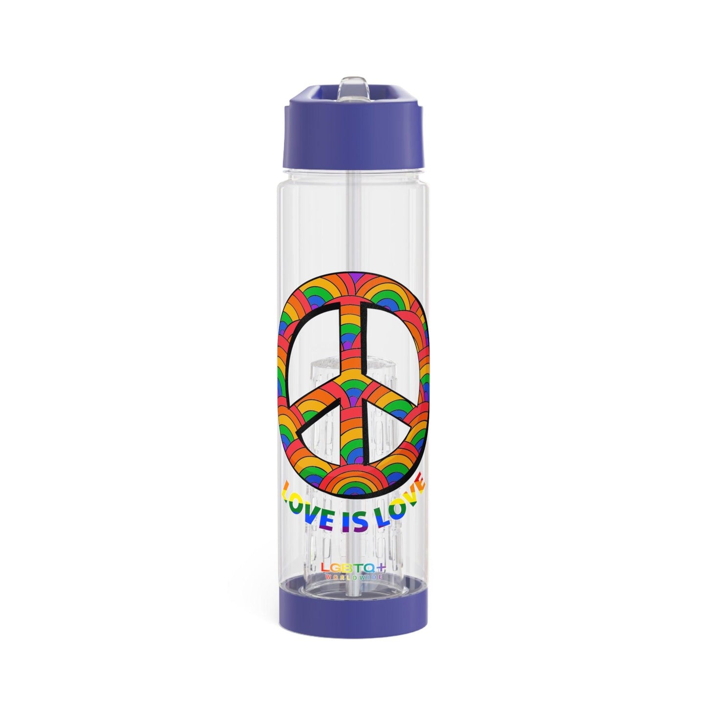 LGBTQWorldwide - ,,LIEBE IST LIEBE" Bottles, Bottles & Tumblers, home, Home & Living, Travel, Tumblers lgbtq Bekleidung Accessoires unisex Zubehör