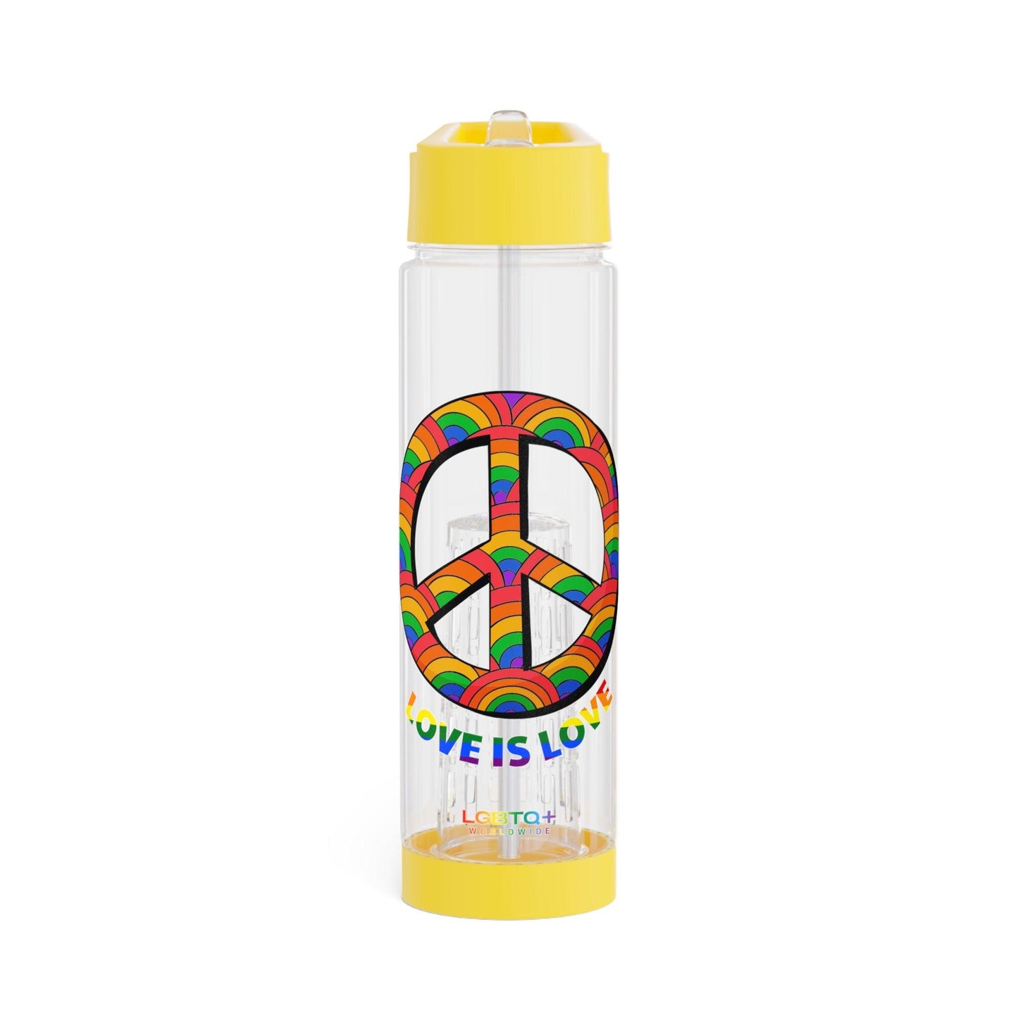 LGBTQWorldwide - ,,LIEBE IST LIEBE" Bottles, Bottles & Tumblers, home, Home & Living, Travel, Tumblers lgbtq Bekleidung Accessoires unisex Zubehör